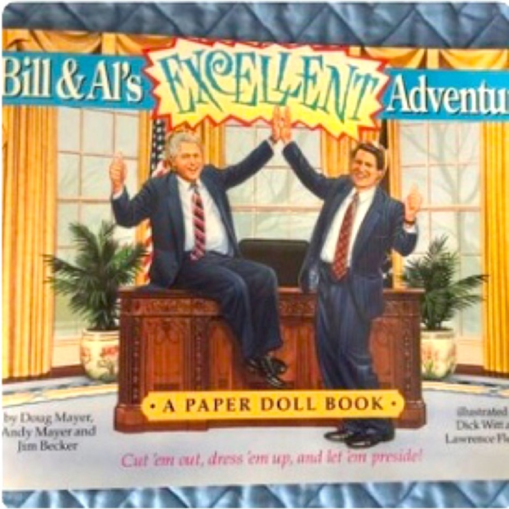 Paper Doll Book…President Clinton/VP Gore
